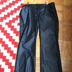 Express Shiny Pinstripe Trousers